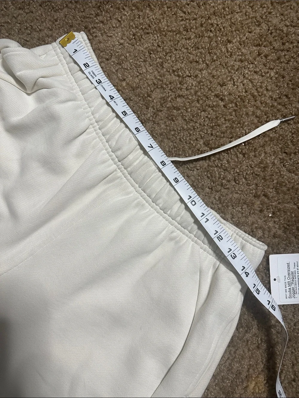 lululemon Scuba Mid-Rise Oversized Jogger Regular - Size Medium